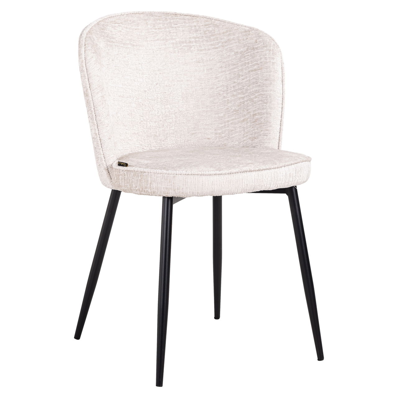 Richmond Interiors | Butter 17 | 1713 GM Obdam The Netherlands | 0031 (0)226 451635 | www.richmondinteriors.nl | sales@richmondinteriors.nl S4730 CREAM FUSION - Krzesło do jadalni Sandy Cream Fusion (zestaw 2 szt.)