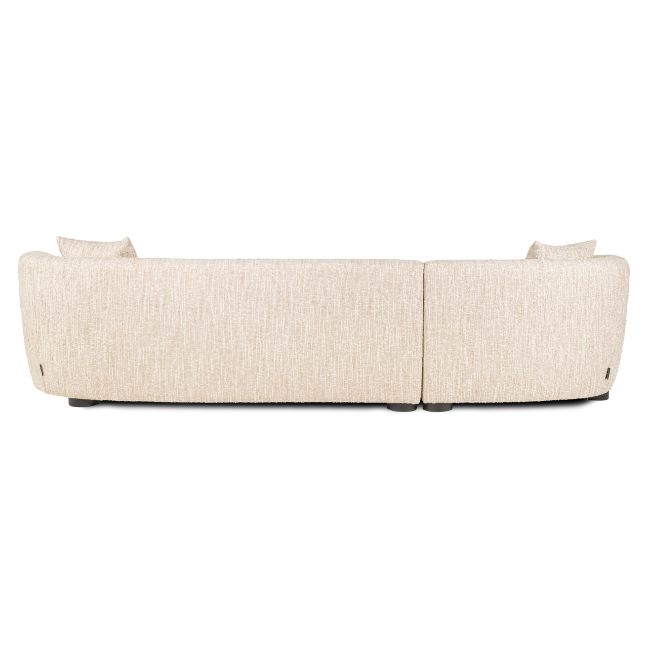 S5187 BEIGE ANGORA - Sofa Pandora beżowa angora leżanka lewa