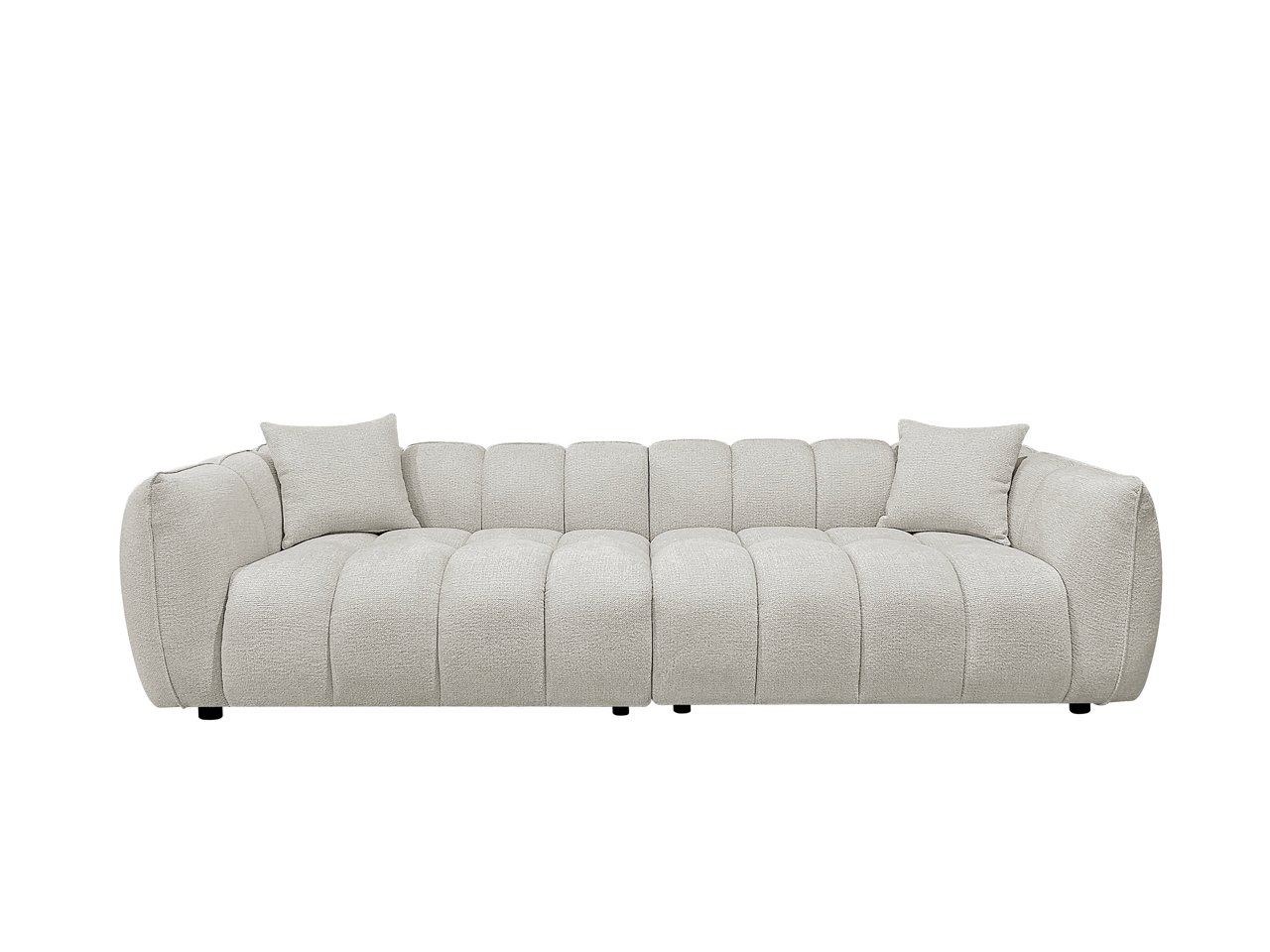 S5195 CREAM FANCY - Sofa Jezebel kremowa elegancka