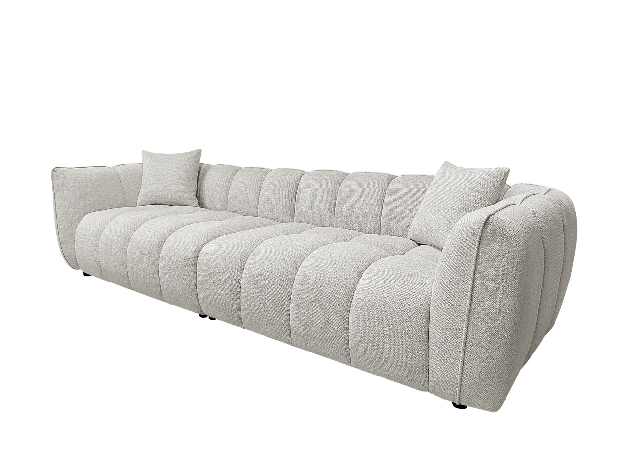 S5195 CREAM FANCY - Sofa Jezebel kremowa elegancka