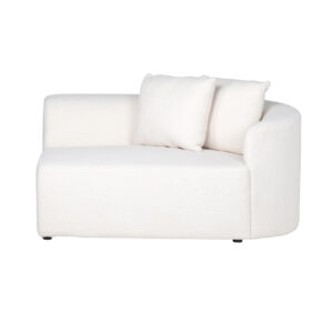 S5200-AR WHITE FURRY - Sofa Grayson z białym