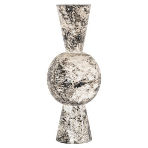 -VA-0428 - Wazon Florry czarno-biały