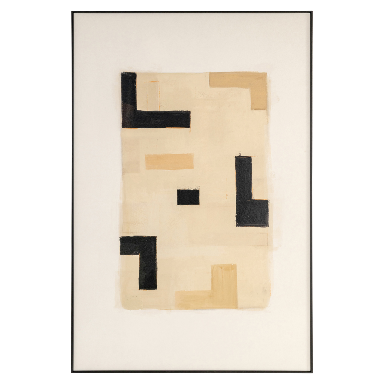 -WA-0064 - Obraz ścienny Vortex beżowy prawy