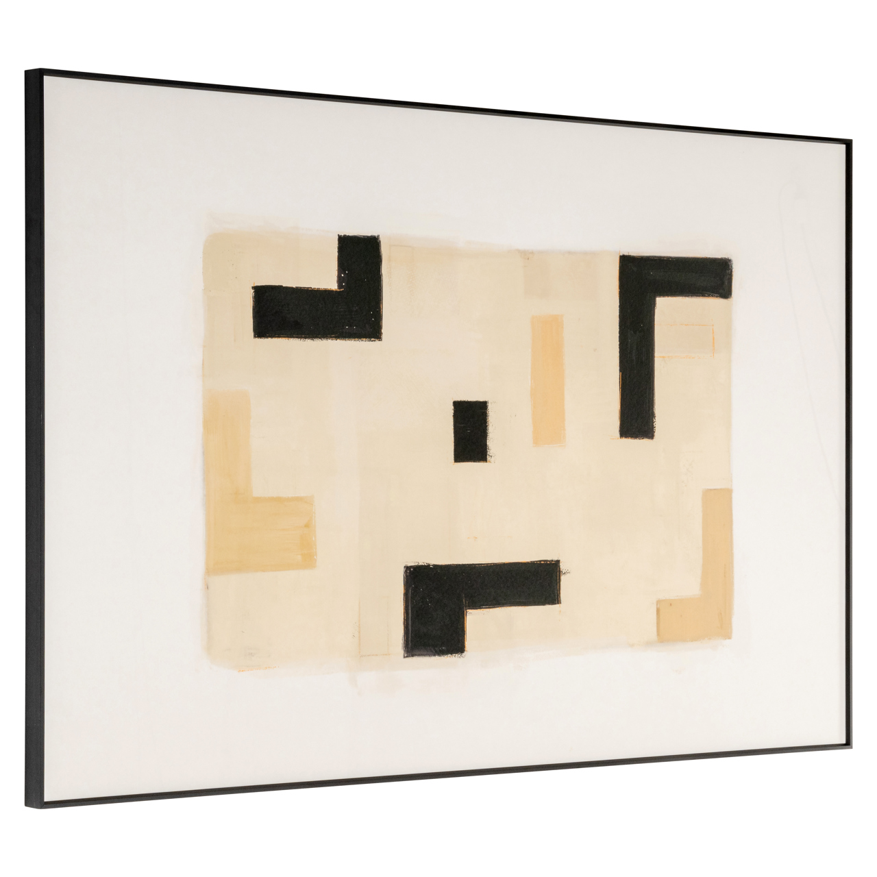 -WA-0064 - Obraz ścienny Vortex beżowy prawy