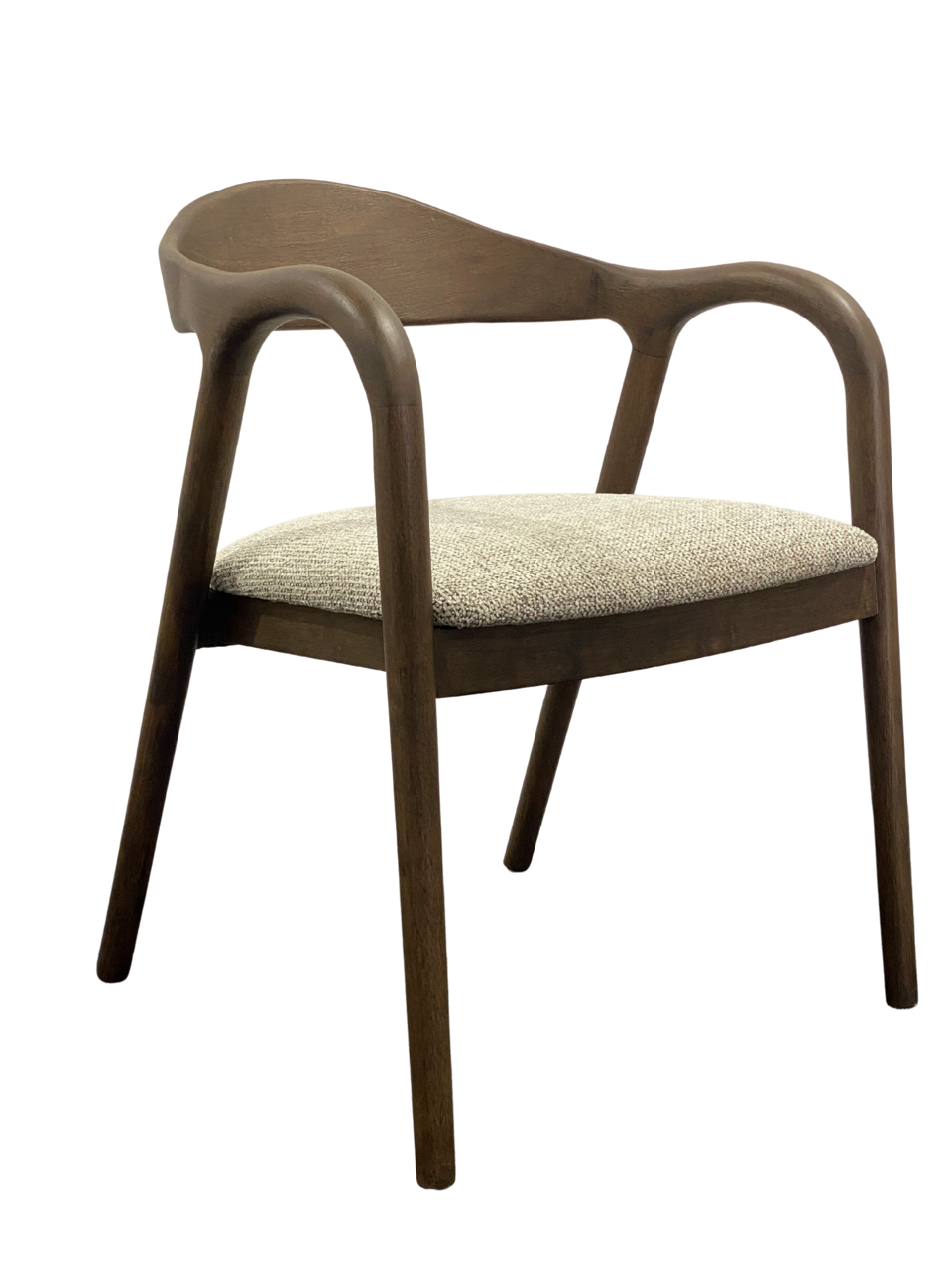 215193 - Dining chair Mihara mocca fancy fire retardant