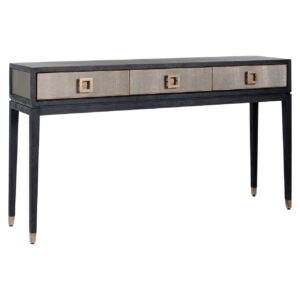 7524 - Console Bloomville brass shagreen