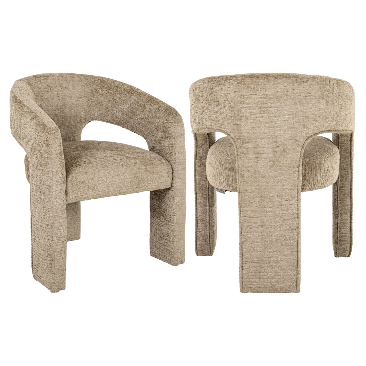 S4733 FR DESERT FUSION - Dining chair Belle desert fusion fire retardant