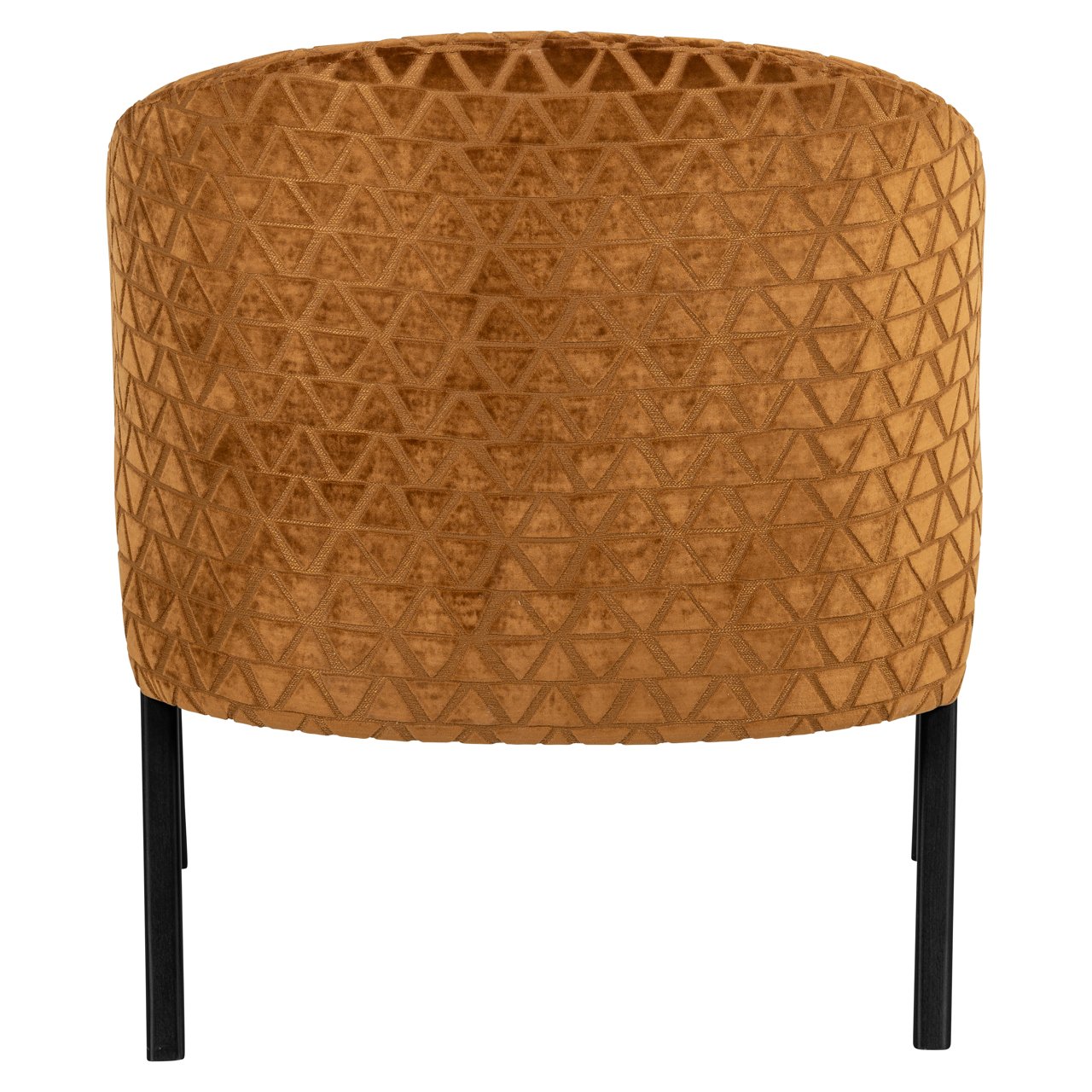 S4591 GOLD TRIANGLE - Lounge chair Mia old gold triangle