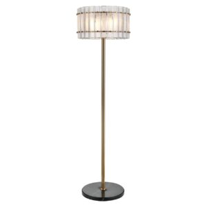 -LB-0206 - Floor lamp Feline brass antique