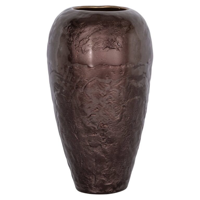 Wazon Jillisa ciemnobrązowy