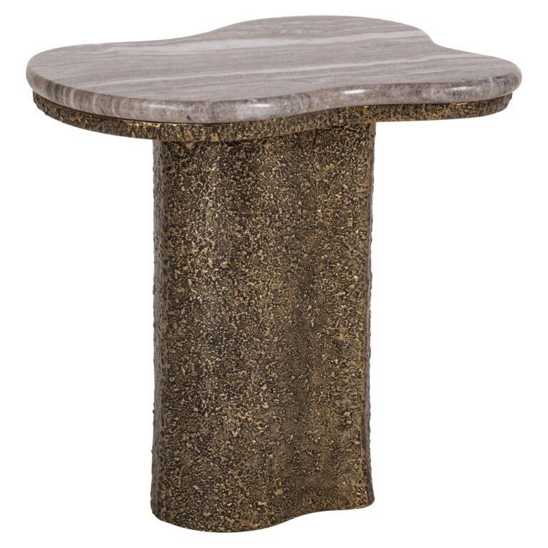 Stolik kawowy Abandos mosiądz antyczny