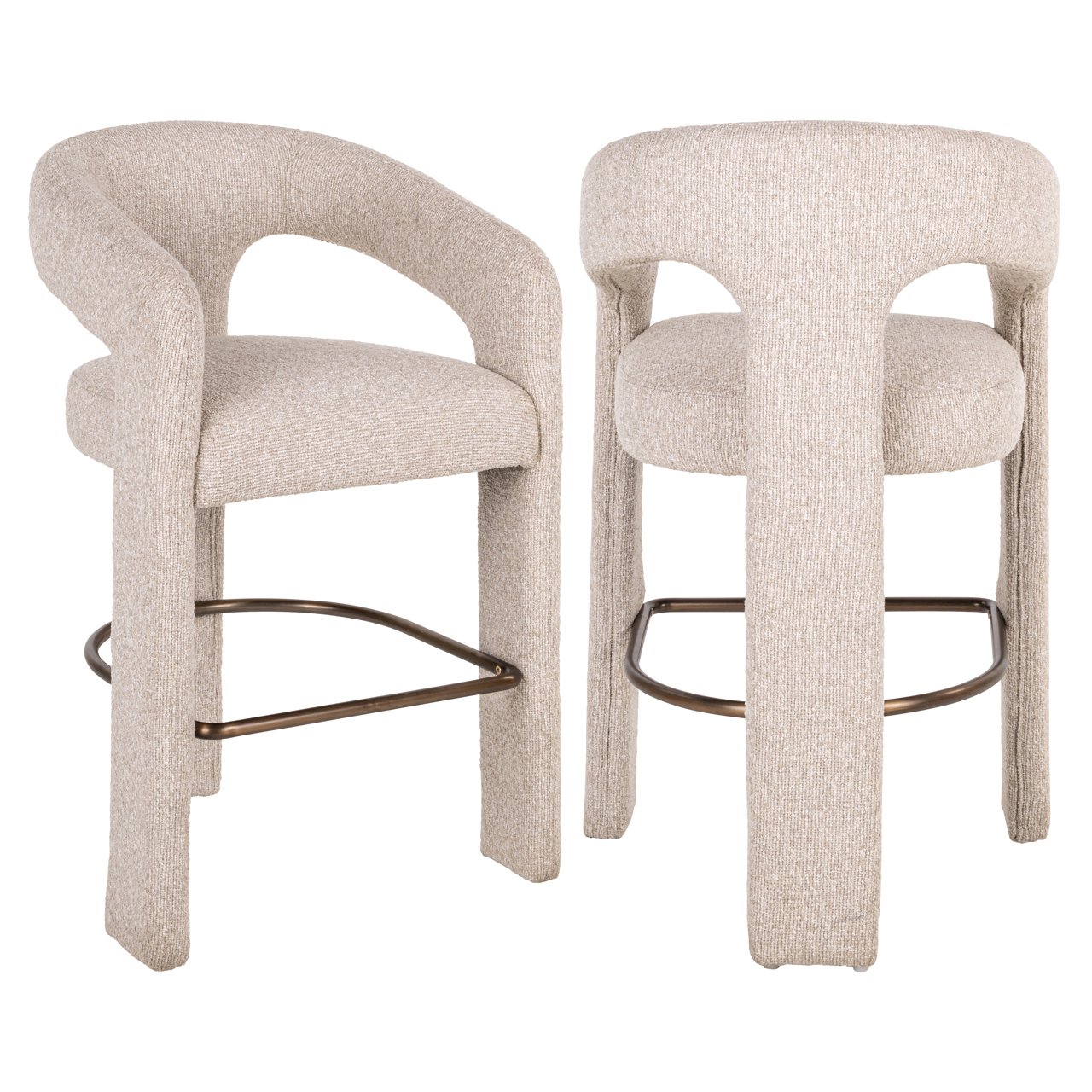 S4653 BISCOTTI - Counter stool Belle biscotti