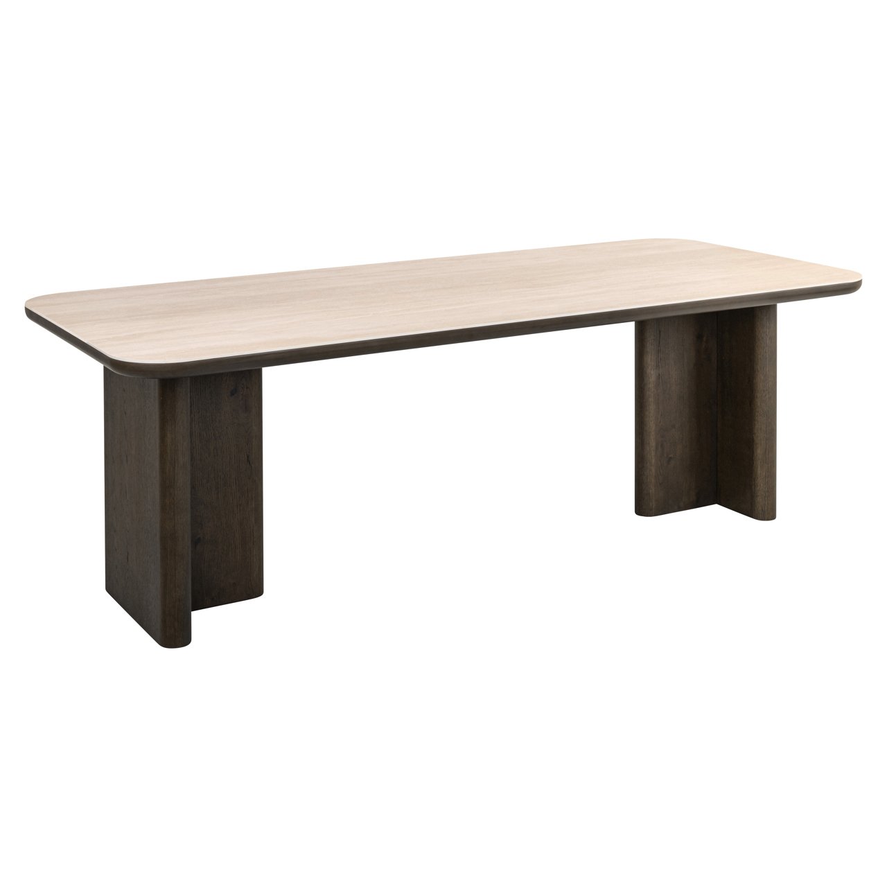 8766 - Dining table Nando brown 230