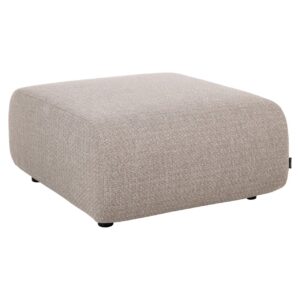8738 BEIGE - Outdoor pouffe & footstool Dawson beige alpine