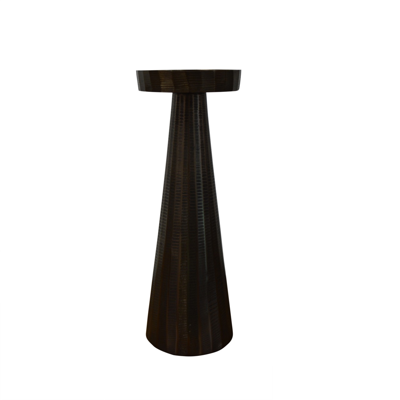 214503 - Candle holder Evola bronze S