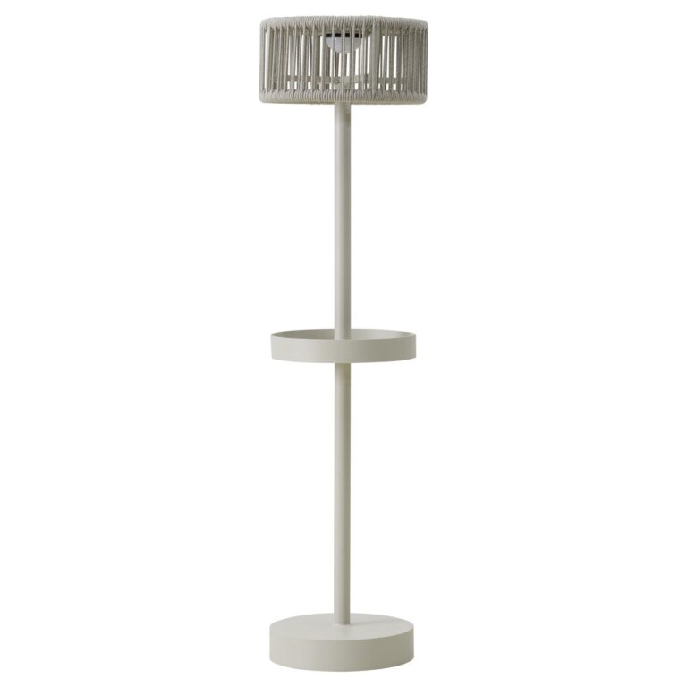 Lampa podłogowa zewnętrzna Lunar Jasnobeżowa
