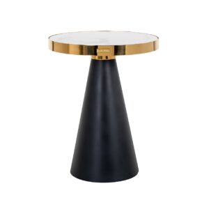7360 - End table Odin gold 45Ø