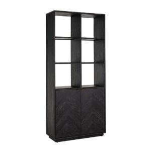 7377 - Display cabinet Blackbone Brass black rustic