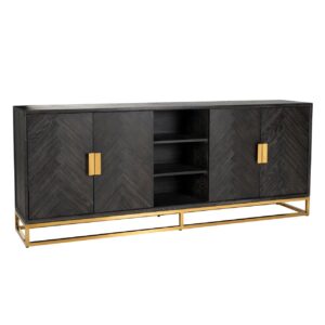 7446 - Sideboard Blackbone Gold black rustic