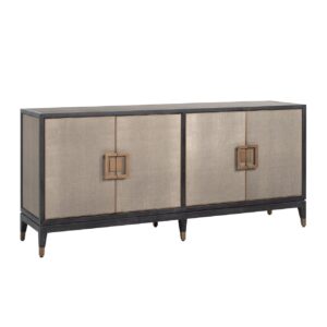 7521 - Sideboard Bloomville brass shagreen