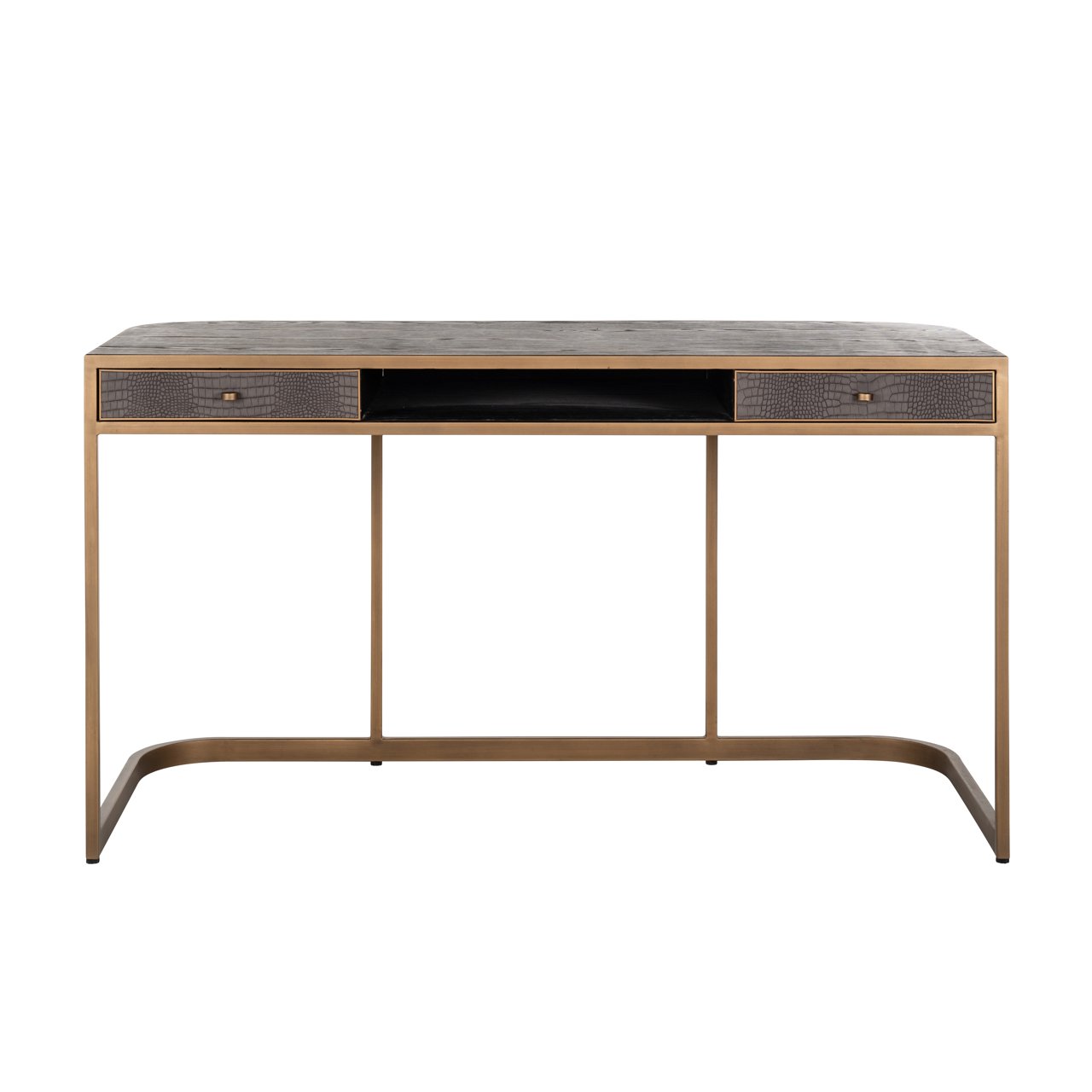 7535 - Desk Classio brushed gold