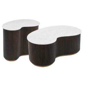 7781 - Coffee table Mayfield brown (Set of 2)