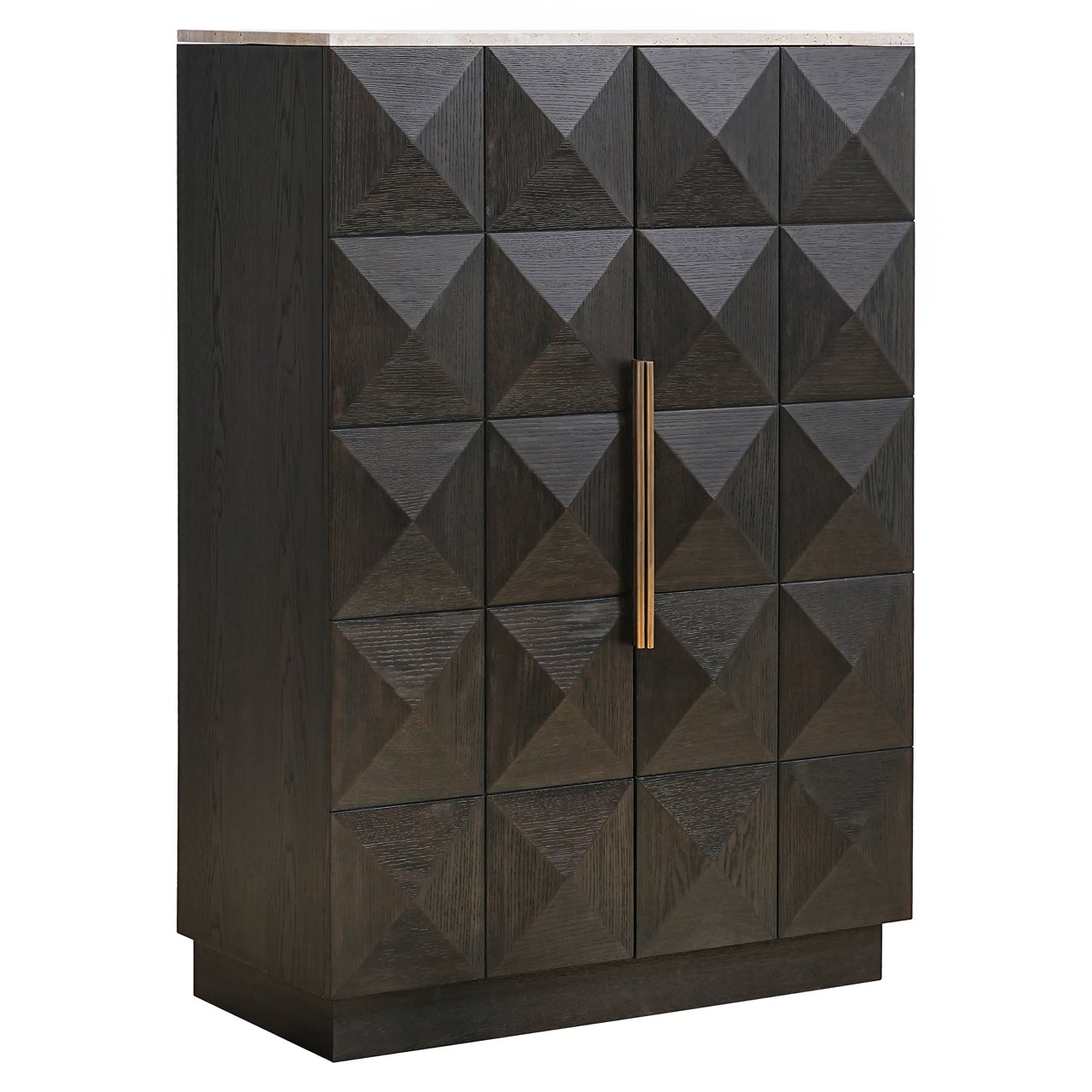 7874 - Storage cabinet Claremont brown