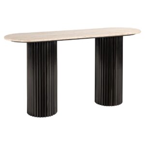 7910 - Console Hampton dark brown