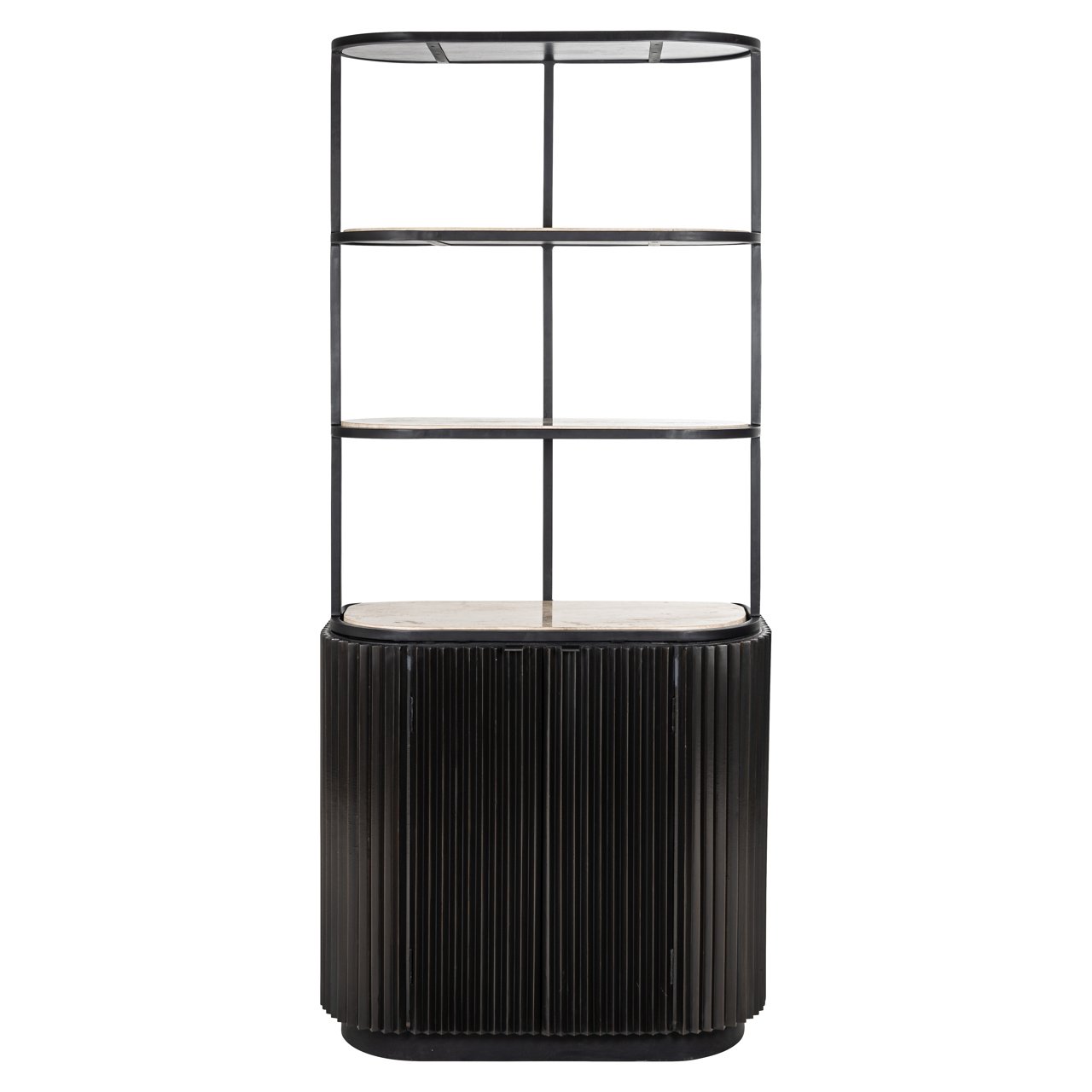 7914 - Storage cabinet Hampton dark brown