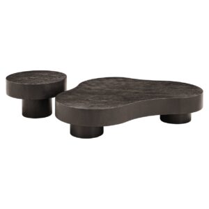 7953 - Coffee table Bogor dark coffee (Set of 2)