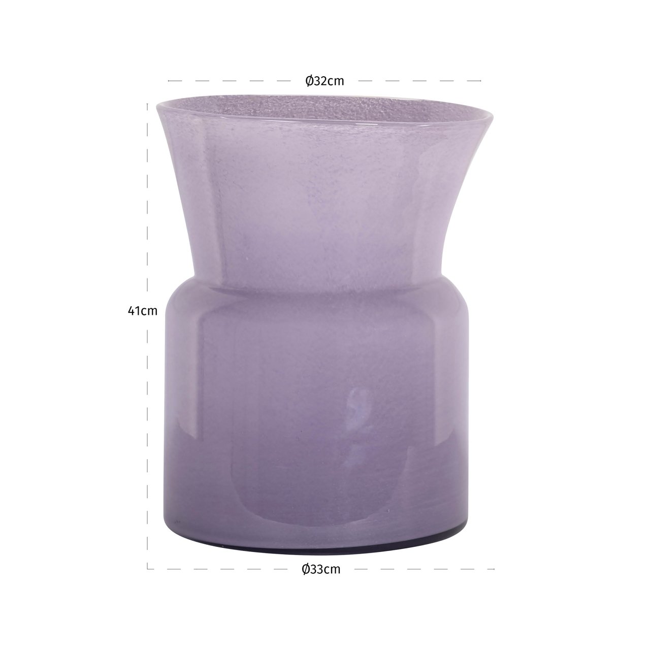 825327 - Vase Milano purple