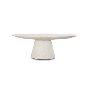 8740 - Outdoor dining table Nassau beige oval 220