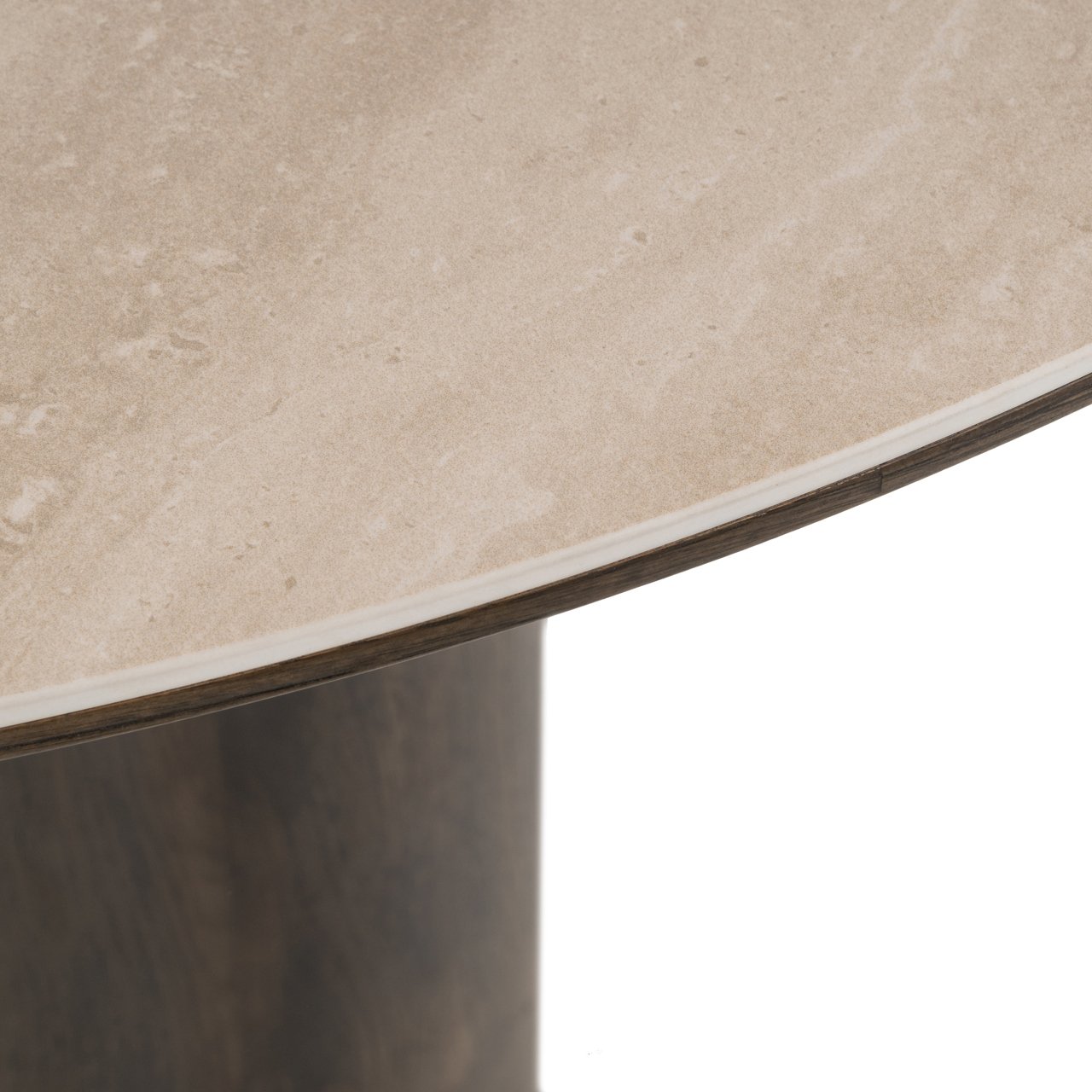 8757 - Dining table Ritz brown 120Ø