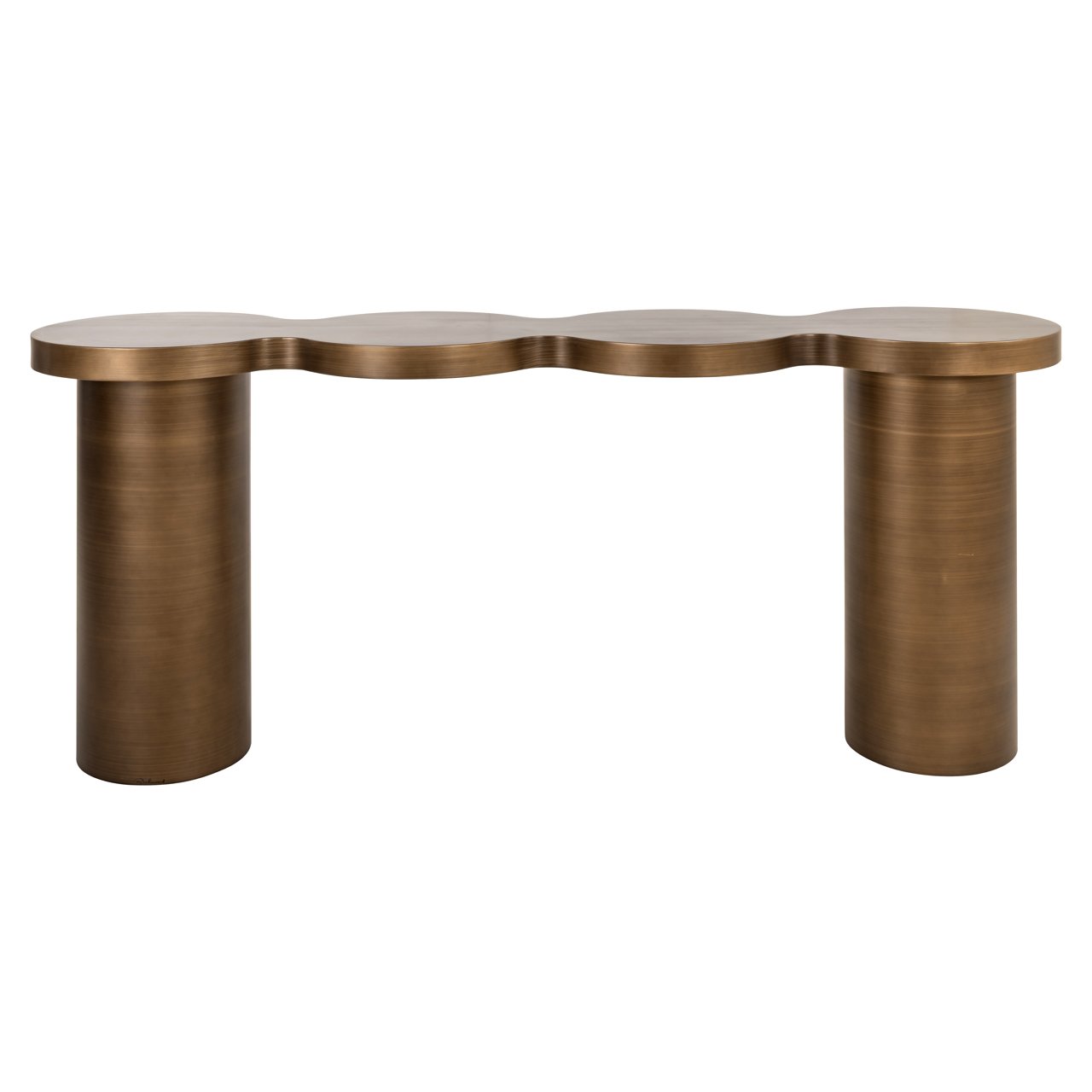 8770 - Console Bubba brushed gold