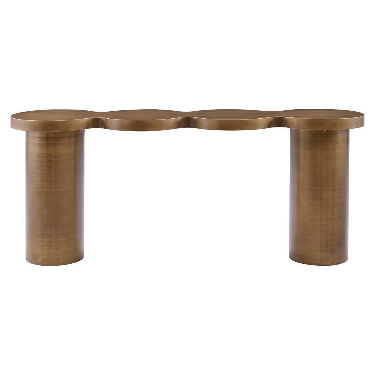 8770 - Console Bubba brushed gold