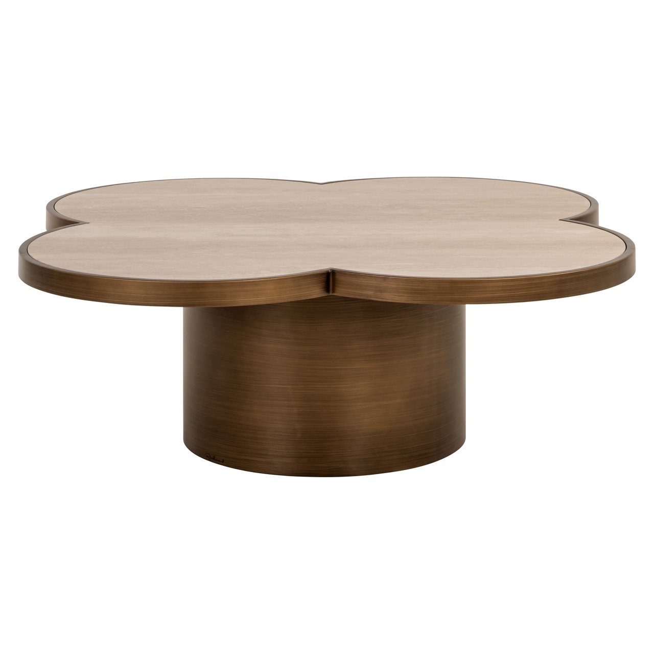 8771 - Coffee table Clover beige