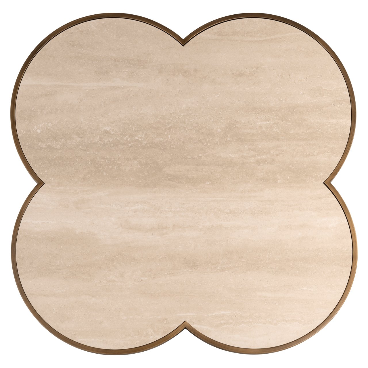 8771 - Coffee table Clover beige