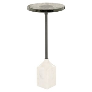 8834 - End table Aurora white 27Ø