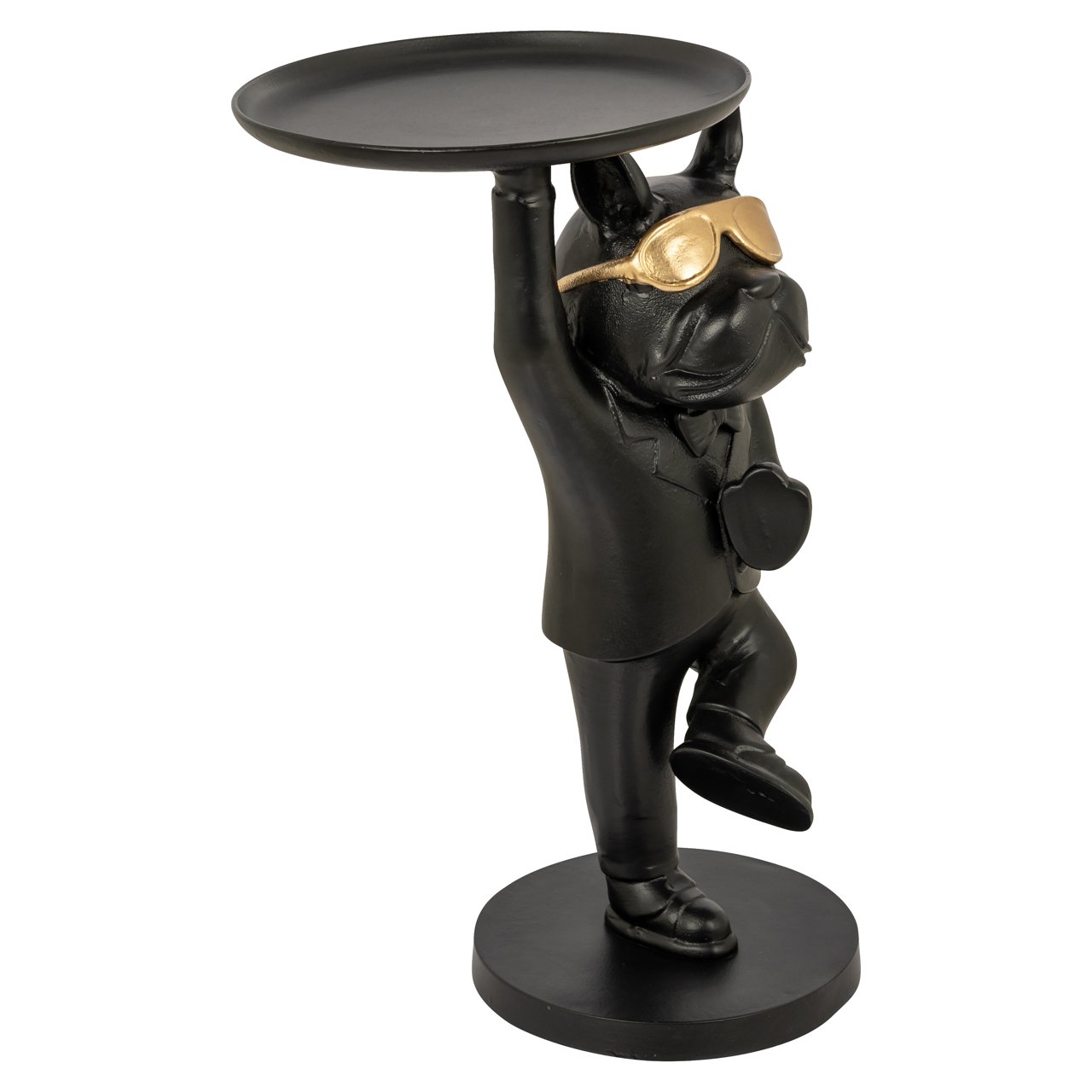 8849 - End table Bullie black/gold