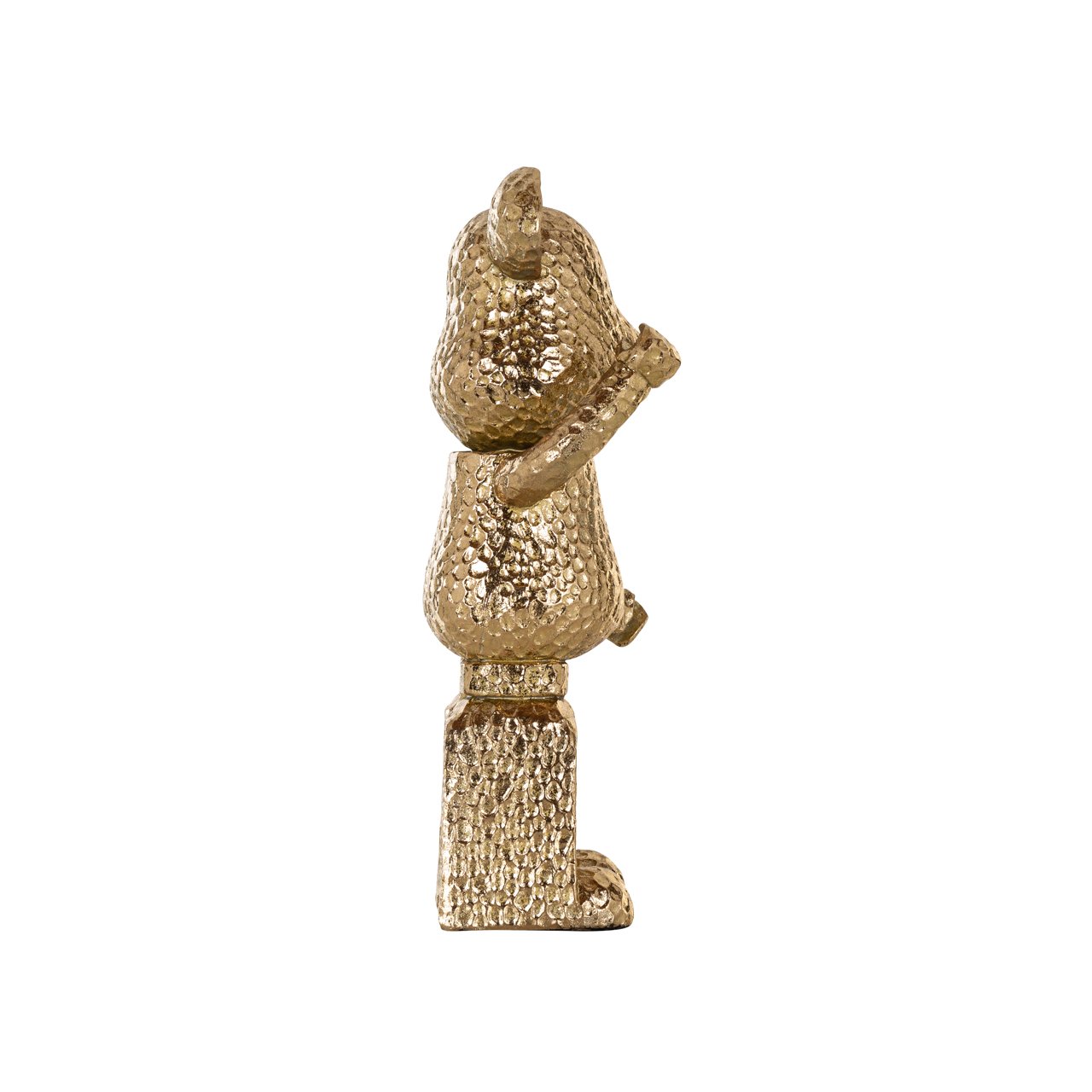 -AD-0038 - Decorative object Bear gold standing