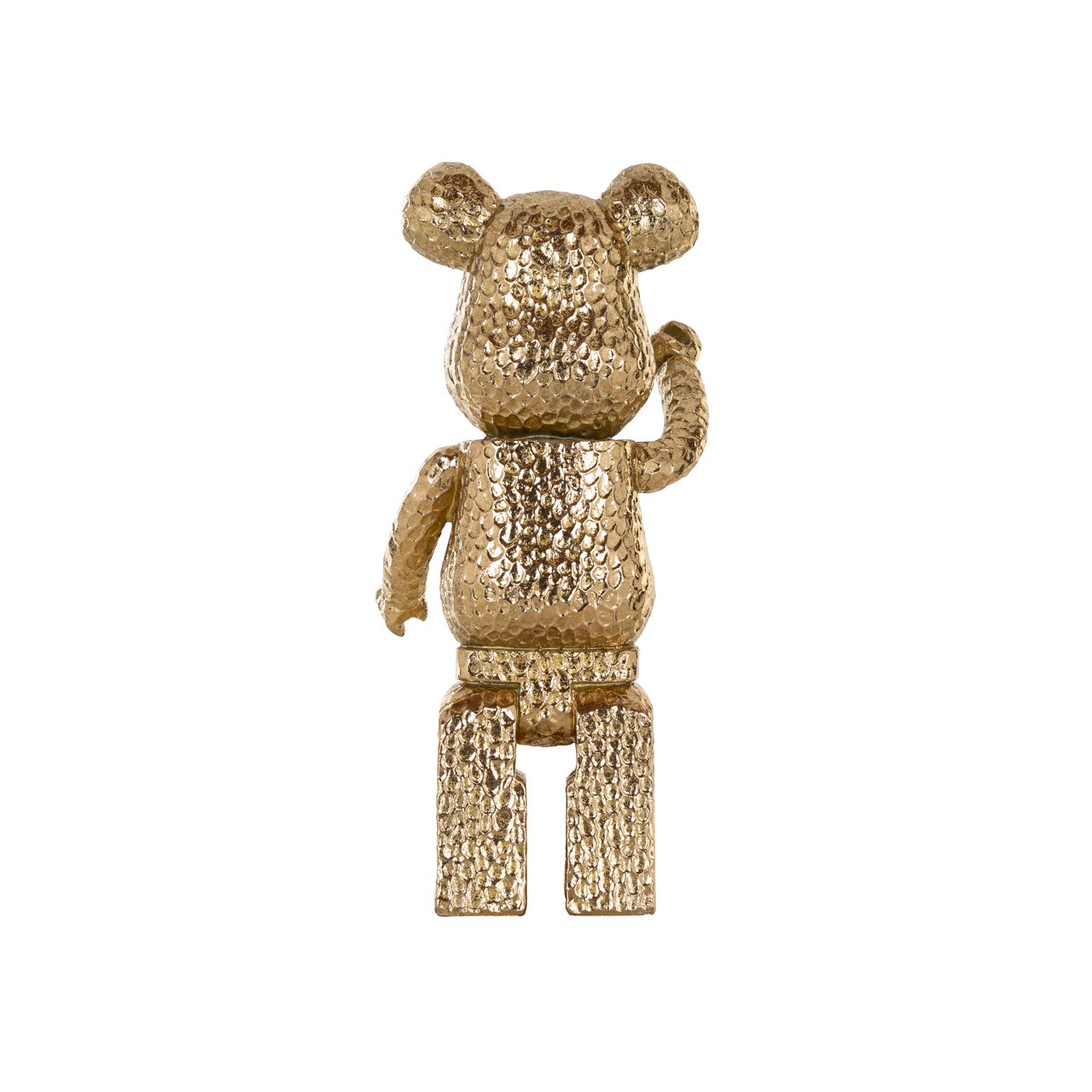-AD-0038 - Decorative object Bear gold standing