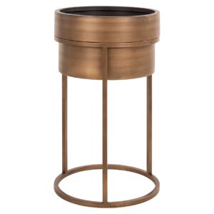 -FP-0014 - Planter Chadd brushed gold