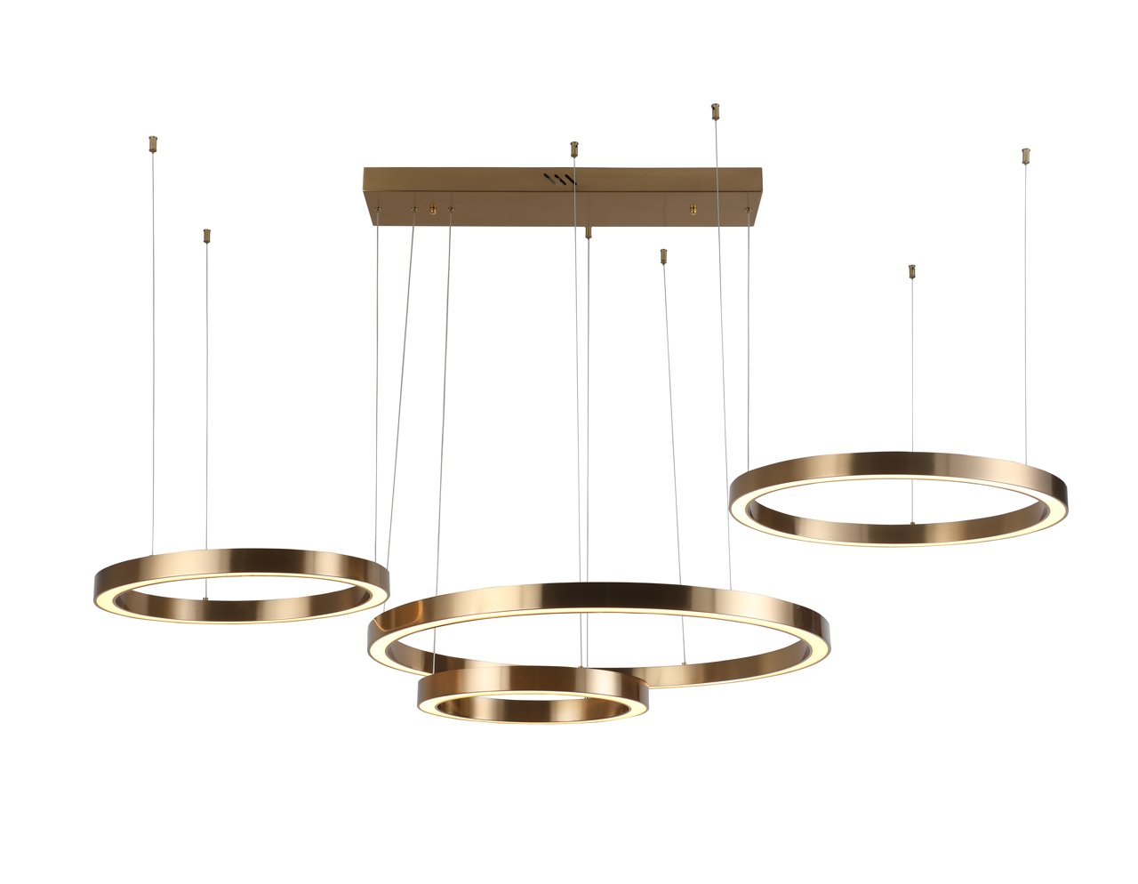 -HL-0171 - Chandelier Lilou brushed gold