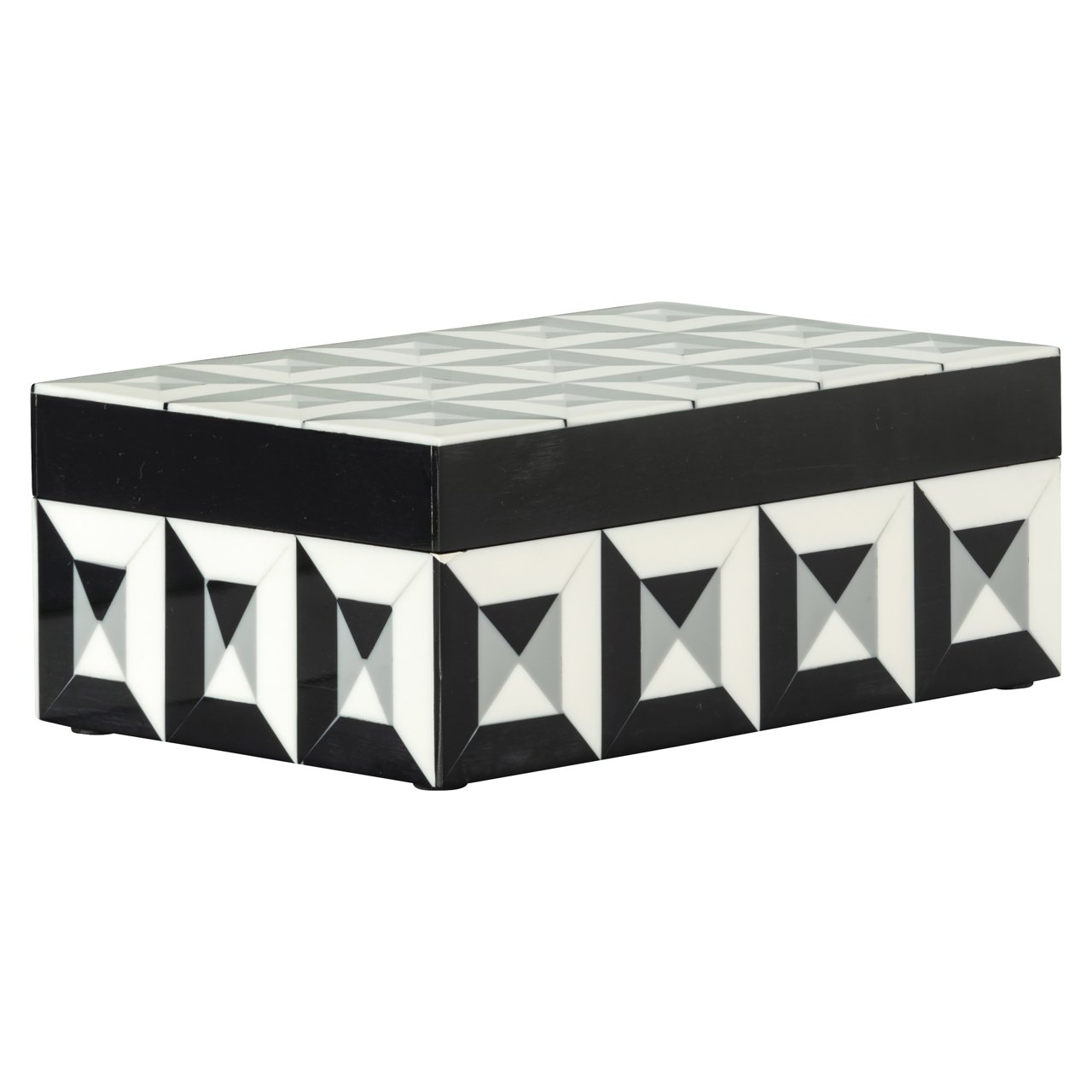 -JB-0063 - Storage box Licia black/white