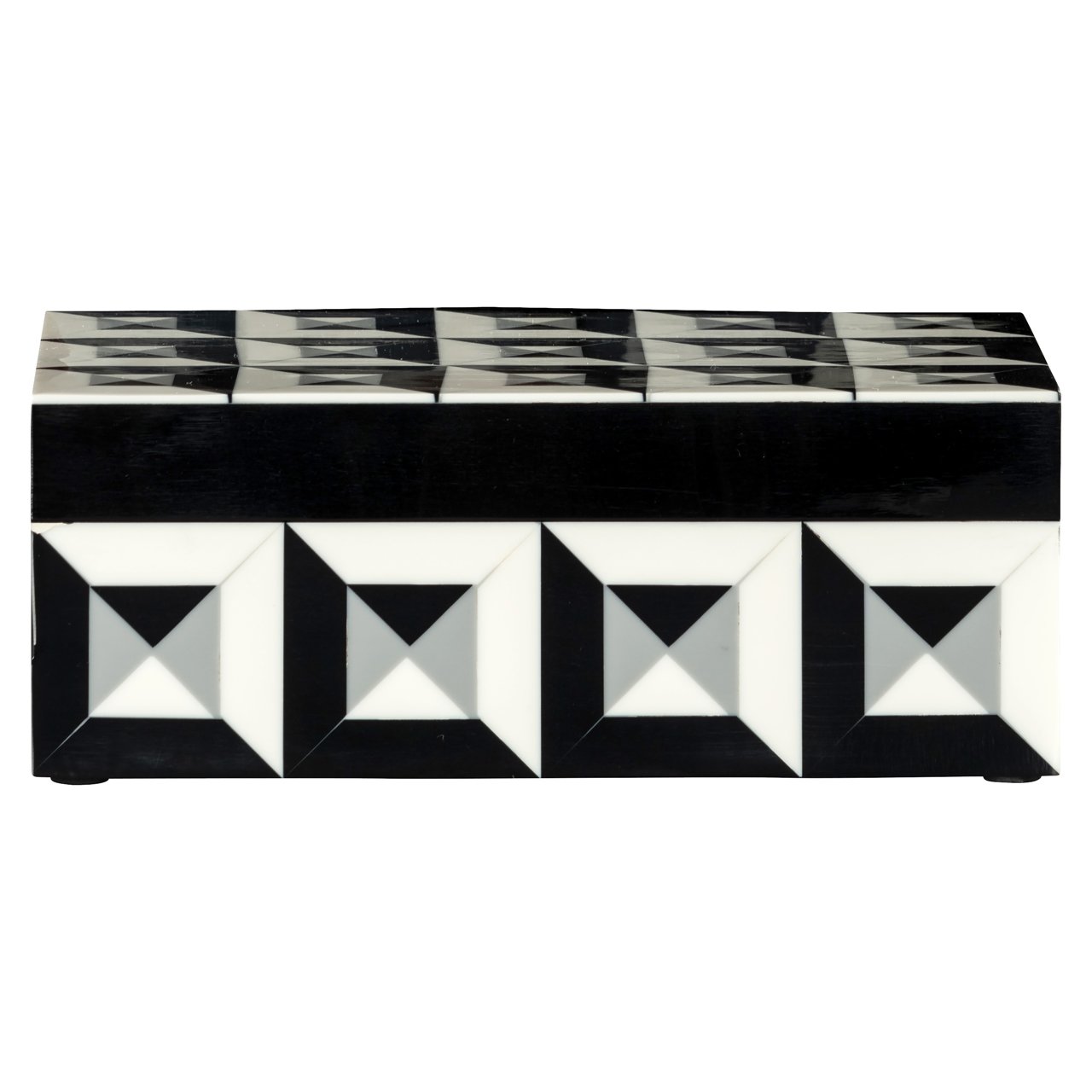 -JB-0063 - Storage box Licia black/white