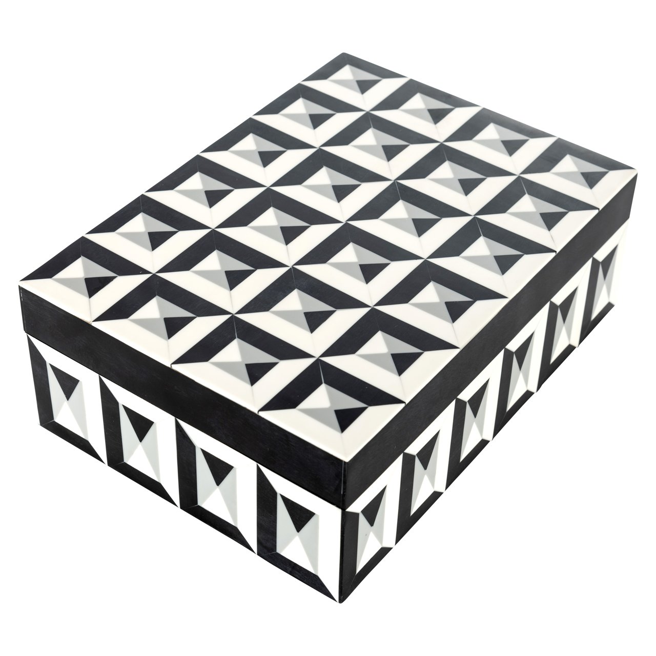 -JB-0064 - Storage box Licia black/white large