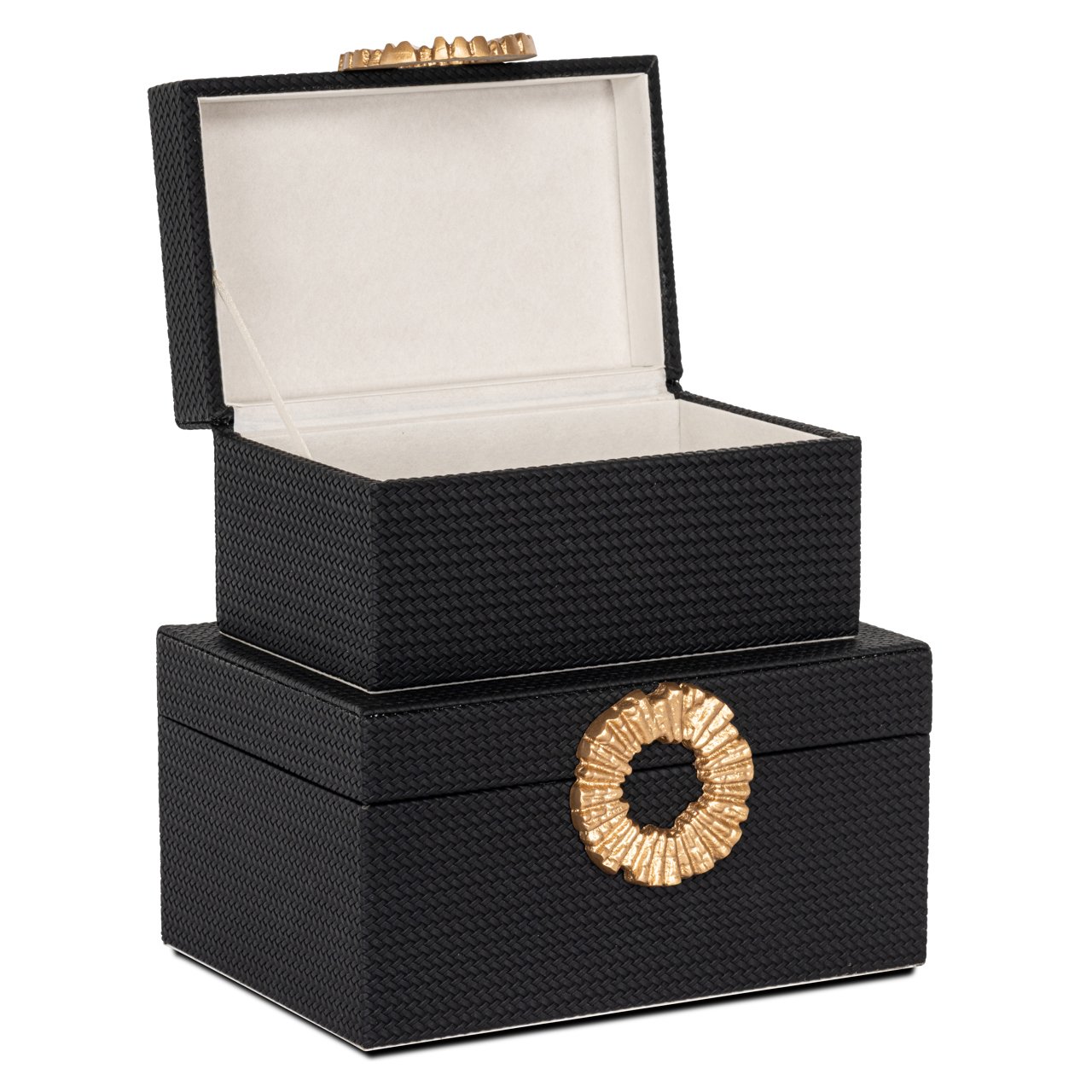 -JB-0099 - Storage box Amal black/gold large