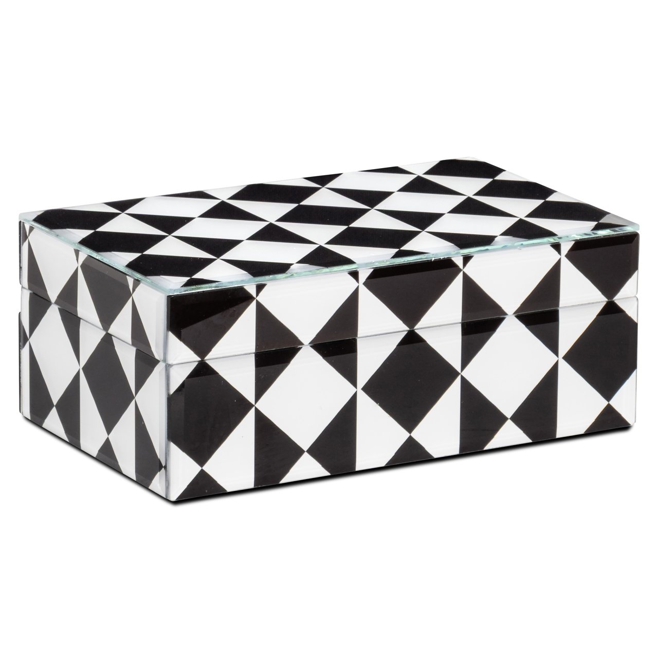 -JB-0102 - Storage box Silas black/white small