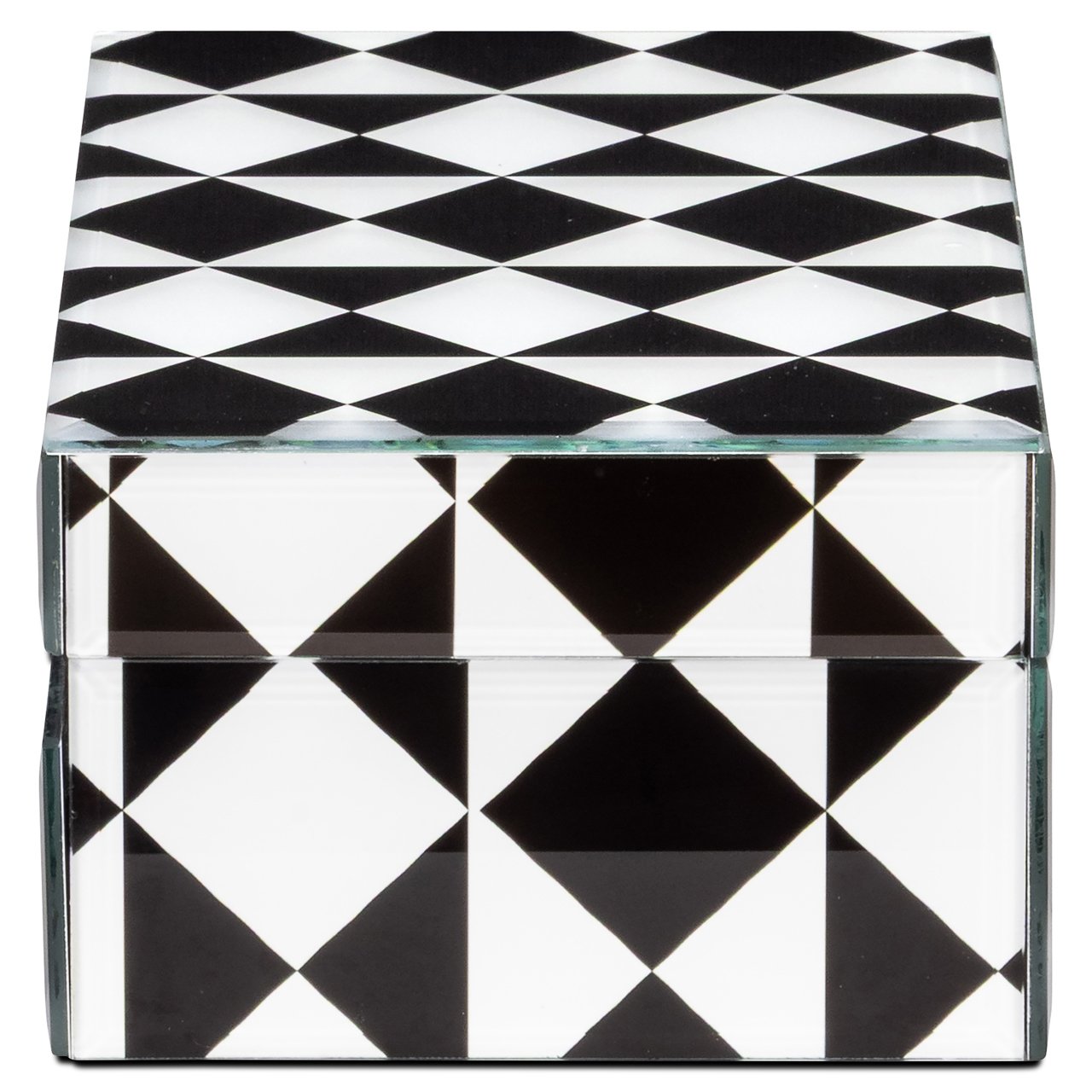 -JB-0102 - Storage box Silas black/white small
