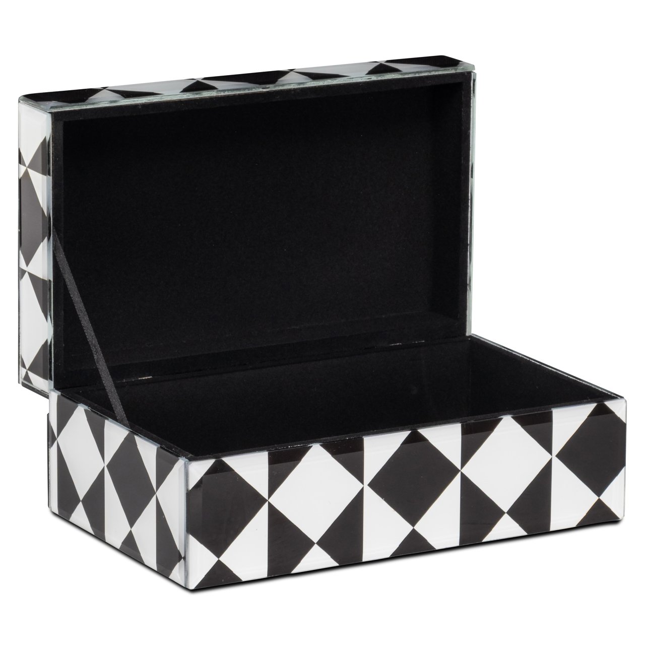 -JB-0102 - Storage box Silas black/white small